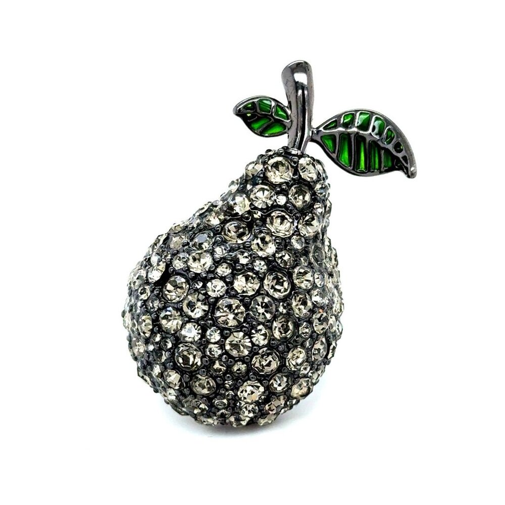 Stunning Marc Jacobs Rhinestones Avocado Ring